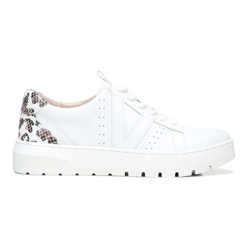 Vionic Simasa Sneaker White Leopard Size 10M